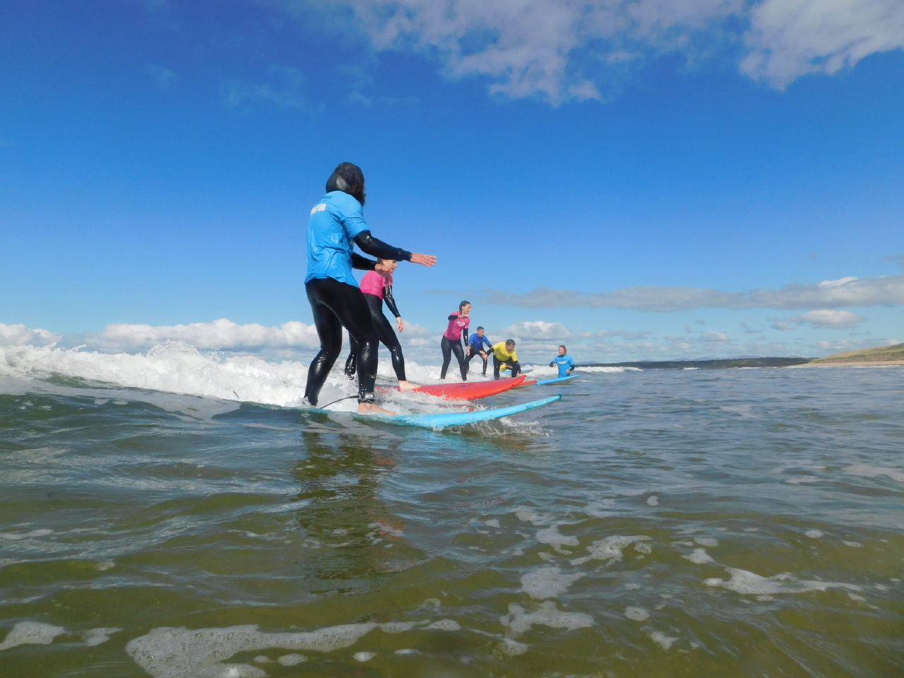 Image for Family surf lesson voucher. 2 adults 2 kids or 1 adult 3 kids (kids 8-16)